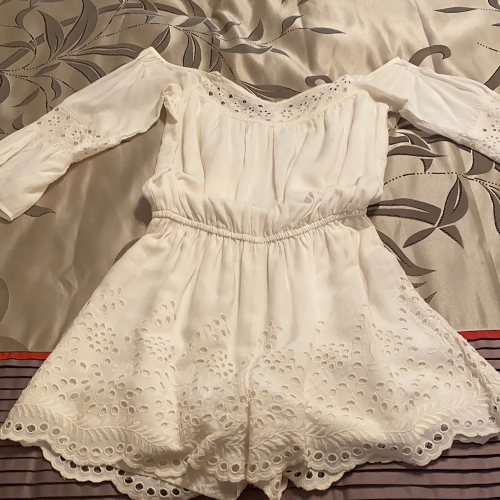 Girly cover up or romper. Cool cotton: comfortable